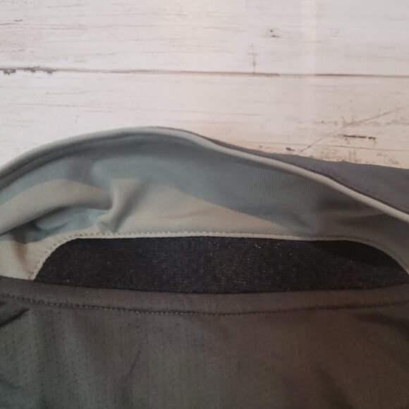 Greg Norman Golf Polo Shirt Adult Men Green Ombre Size L Short Sleeve Mesh - Picture 7 of 9